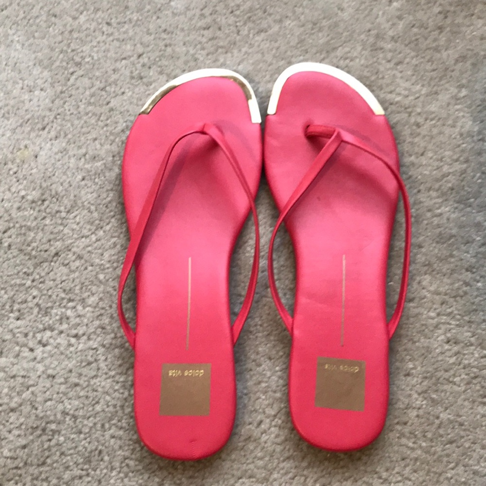 Dolce Vita Pink Flip Flops